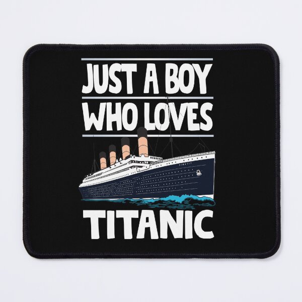 Item preview, Just A Boy Who Loves Titanic - Titanic Ship Lover Boys Kids Gift designed and sold by Tee Revolution.