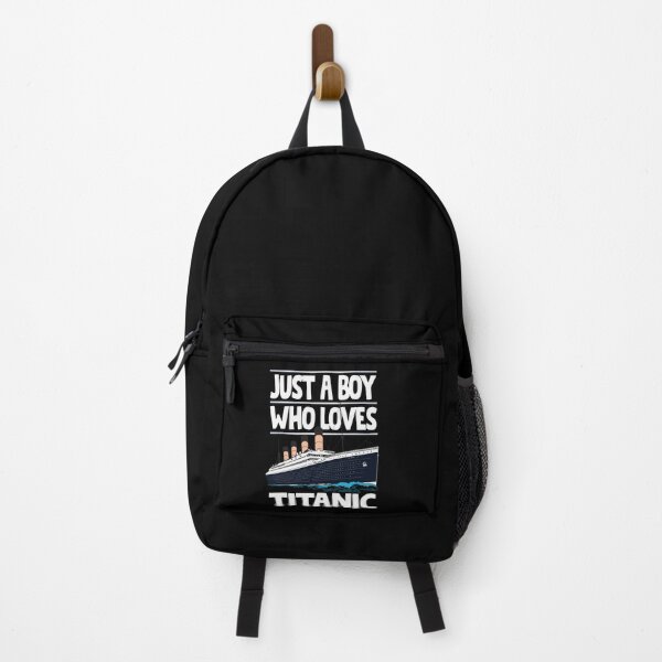 Item preview, Just A Boy Who Loves Titanic - Titanic Ship Lover Boys Kids Gift designed and sold by Tee Revolution.