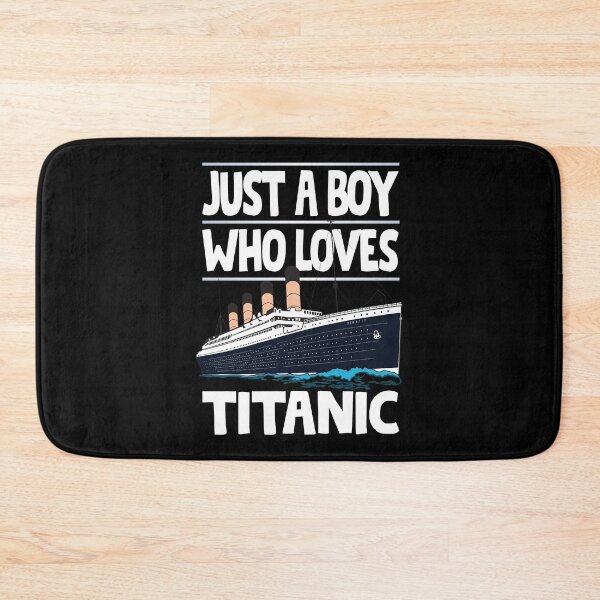 Item preview, Just A Boy Who Loves Titanic - Titanic Ship Lover Boys Kids Gift designed and sold by Tee Revolution.