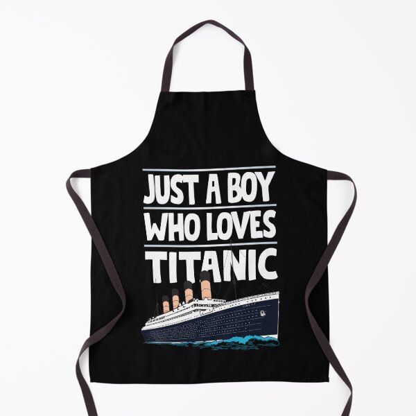 Item preview, Just A Boy Who Loves Titanic Titanic Ship Gift for Boys Kids designed and sold by Tee Revolution.