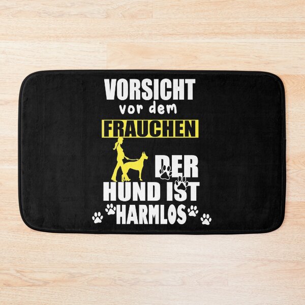 Item preview, Damen Vorsicht vor dem Frauchen der Hund ist harmlos  designed and sold by ilias13.