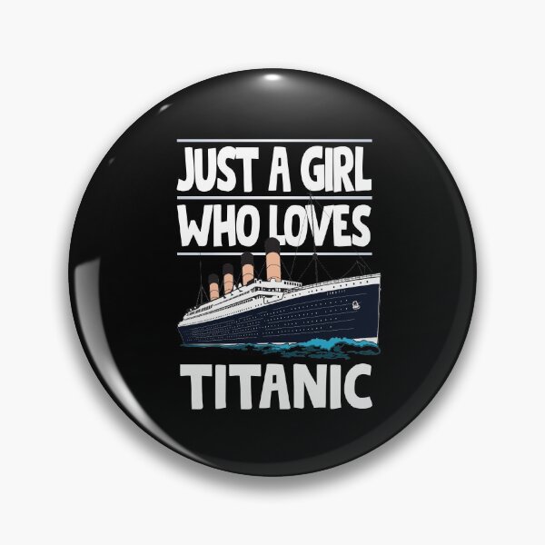 Item preview, Just A Girl Who Loves Titanic - Titanic Ship Lover Girls and Kids Gift designed and sold by Tee Revolution.