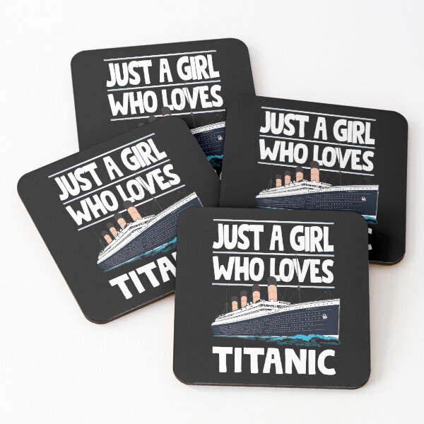 Item preview, Just A Girl Who Loves Titanic - Titanic Ship Lover Girls and Kids Gift designed and sold by Tee Revolution.