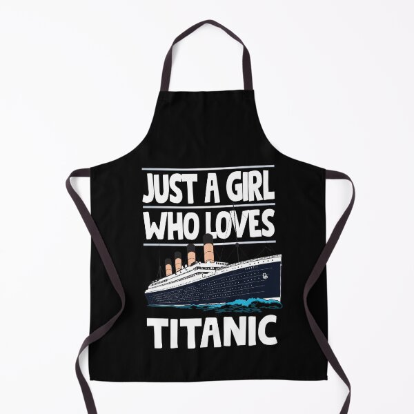 Item preview, Just A Girl Who Loves Titanic - Titanic Ship Lover Girls and Kids Gift designed and sold by Tee Revolution.