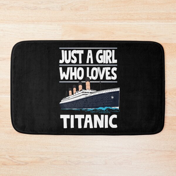 Item preview, Just A Girl Who Loves Titanic - Titanic Ship Lover Girls and Kids Gift designed and sold by Tee Revolution.