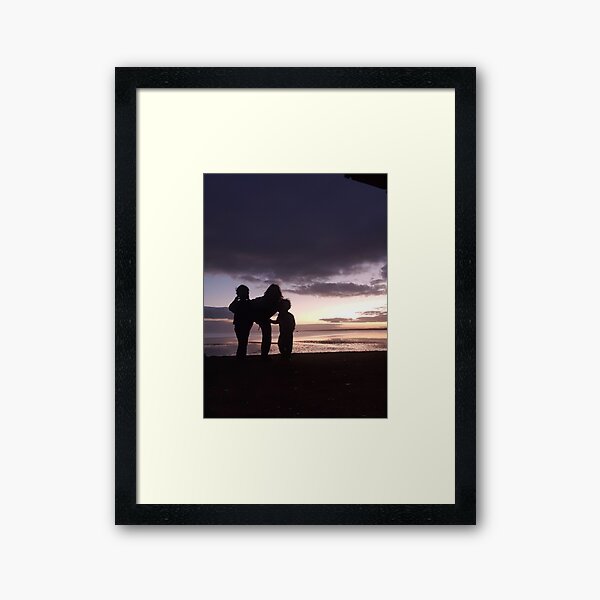 A Streaky bay sunrise Framed Art Print