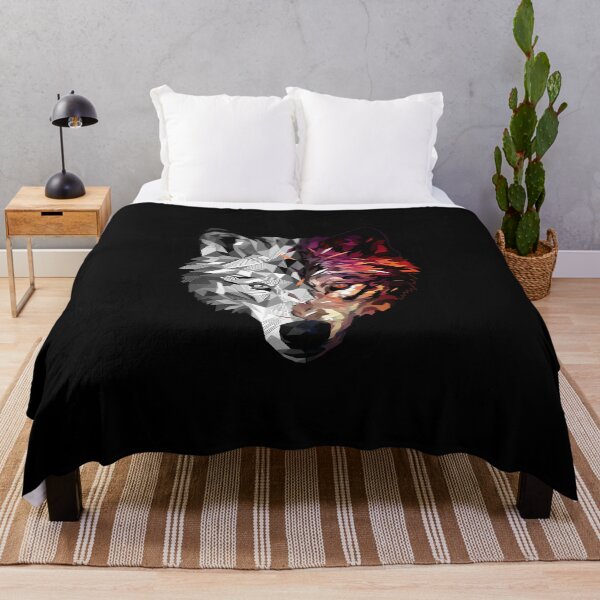 Item preview, Wolf Low Poly Abstract designed and sold by pxlG.