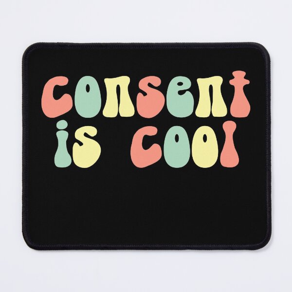 Item preview, Consent is Cool, Pink, Green and Orange designed and sold by jessicaleah15.