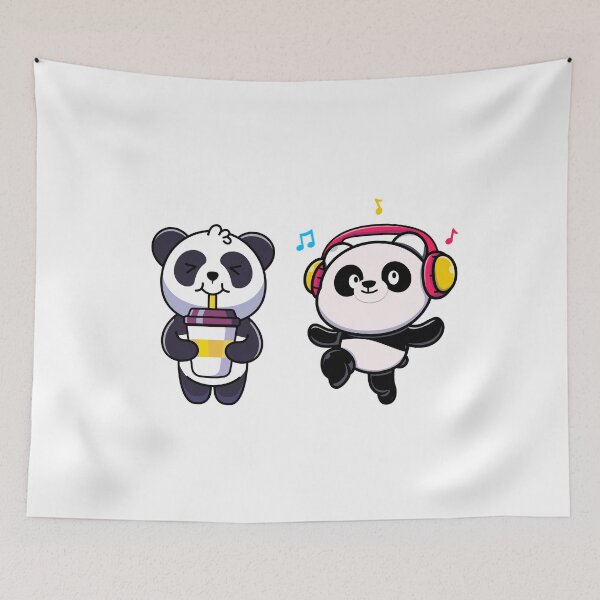 Item preview, Cute Animal Friendly Panda  designed and sold by zedesigner-.