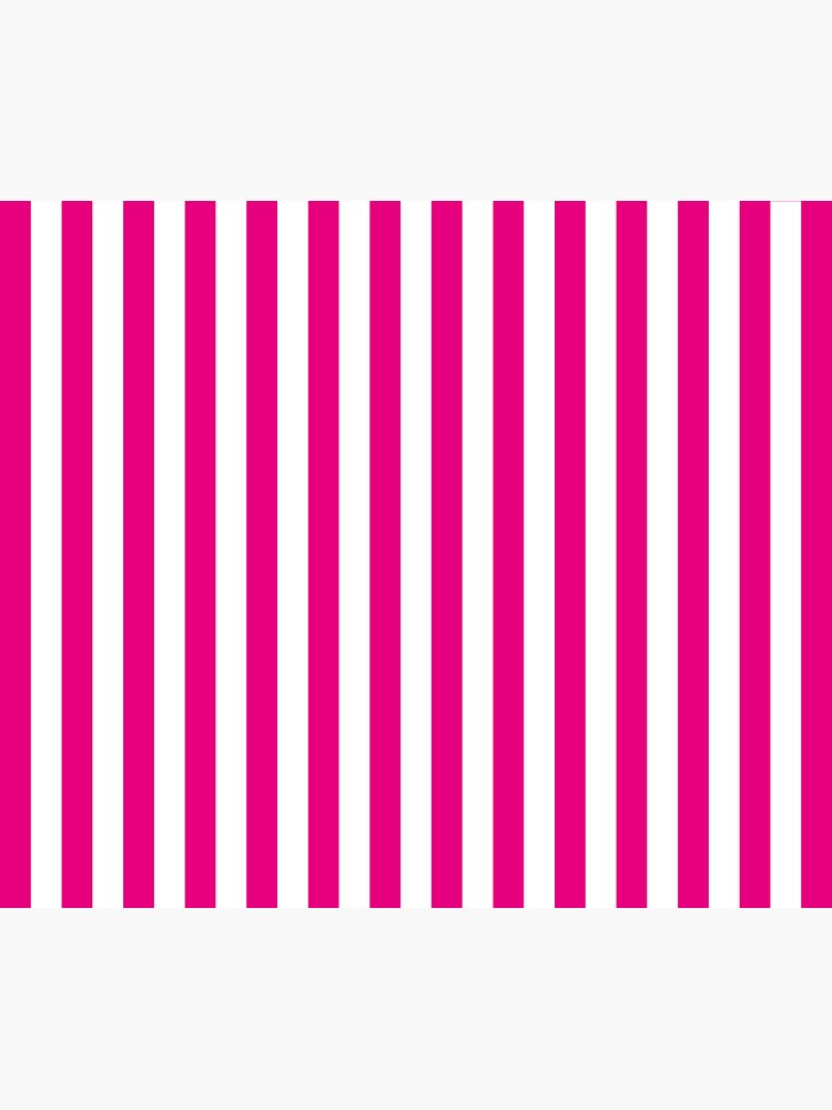 "Hot Pink and White Stripes Stripe Patterns Striped Patterns Wide