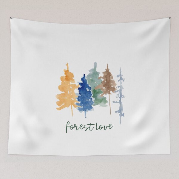 Item preview, Forest Love Nature Trees designed and sold by JanesCreations.