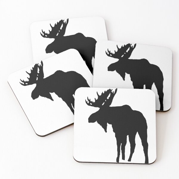 Item preview, Moose silhouette  designed and sold by Saltypro.