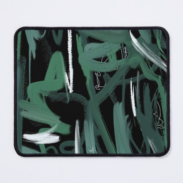 Item preview, Green Abstract Art Painting Oil Paint Decor designed and sold by hopecope.