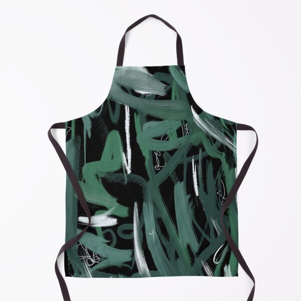 Item preview, Green Abstract Art Painting Oil Paint Decor designed and sold by hopecope.