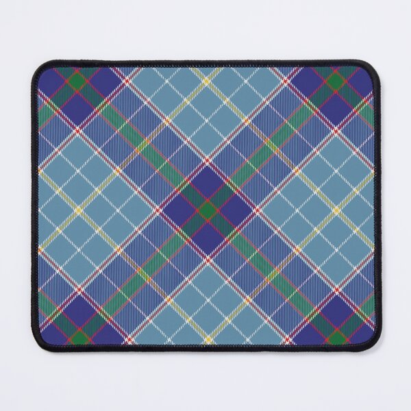 Item preview, Texas Tartan Blue Plaid Diagonal High Res 300 DPI designed and sold by MarikaJohnson.