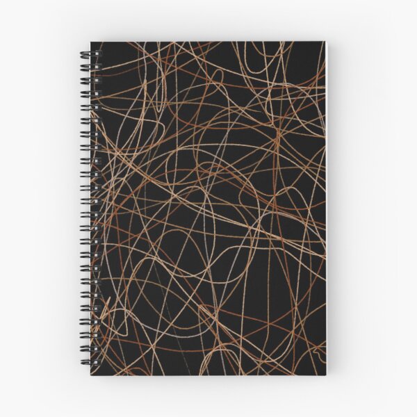 Item preview, Fall Warm Toned Autumn Scribble Swirl Print Design Pattern Abstract  designed and sold by hopecope.