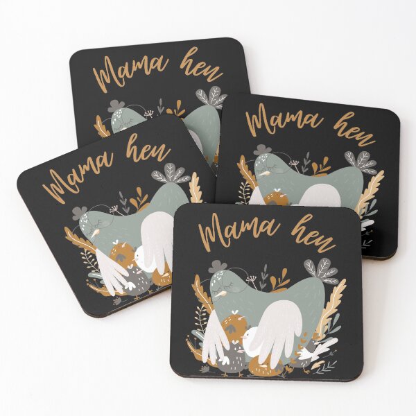 Item preview, Mama Hen, designed and sold by 2ModernHippies.