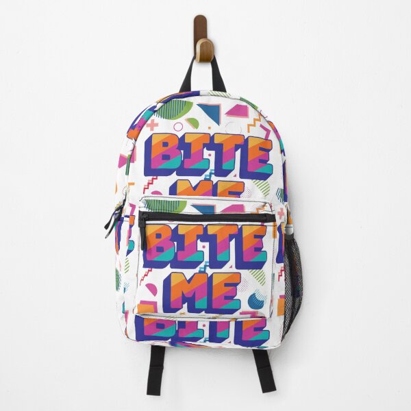 Item preview, Bite Me! Cool 80's Retro Slang designed and sold by GravitiTees.
