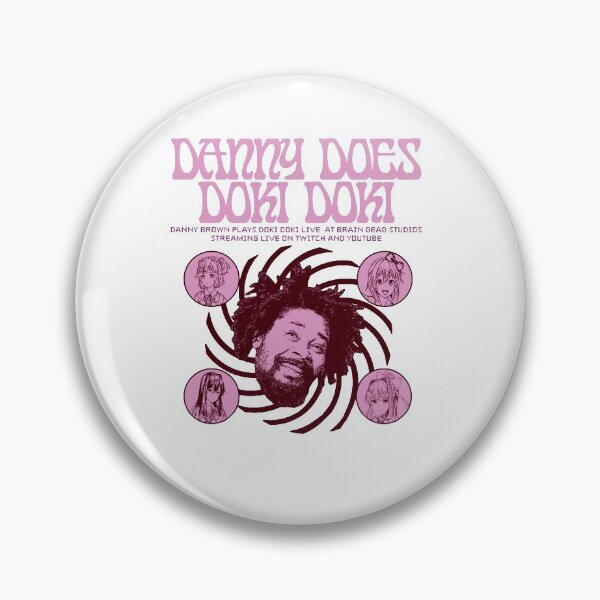 Item preview, Danny Brown Plays Doki Doki designed and sold by RobtJackson.
