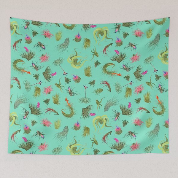 Item preview, Air Plants light blue Background designed and sold by Maysoulrose.