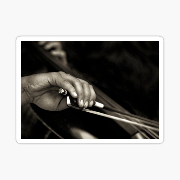 The cellist Sticker