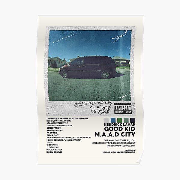 good kid maad city deluxe edition album cover