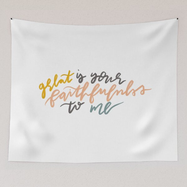 Item preview, great is your faithfulness christian bible verse design designed and sold by ⋒ andie  noel.