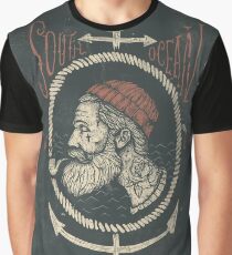 Camiseta gráfica Océano Sur