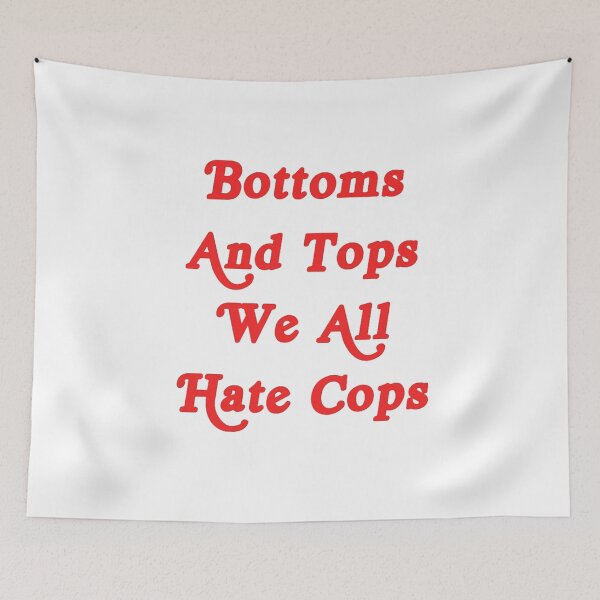 Item preview, Bottom And Tops I Hate A Cops designed and sold by RobtJackson.