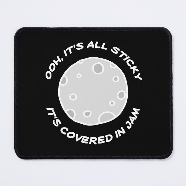Item preview, Classic Izzard: Ooh, it's all sticky; it's covered in jam (white text) designed and sold by Ofeefee.