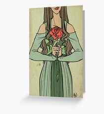 Rose Queen Greeting Card