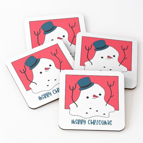 Item preview, Melting Snowman - Merry Christmas designed and sold by hardscuffle.