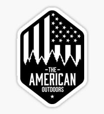 American Outdoors Sticker