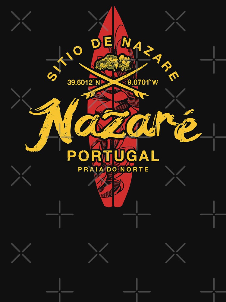 Discover Nazare Portugal Vintage Surfing | Essential T-Shirt