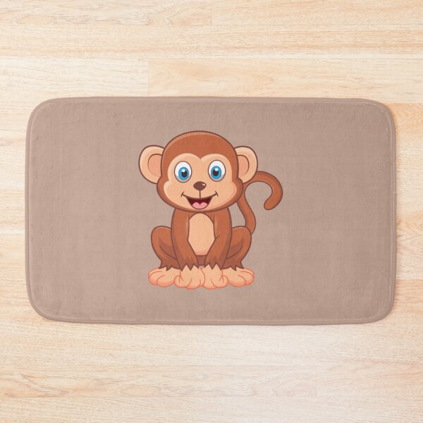 Item preview, Cute Cartoon Friendly Monkey designed and sold by Tatzki-Design.
