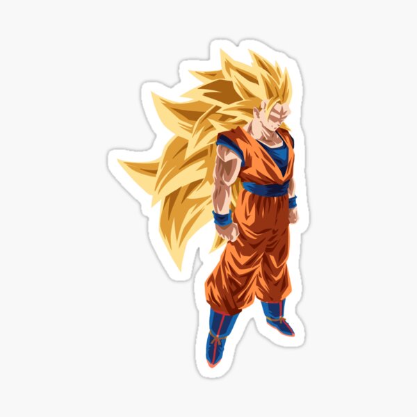 Goku super saiyan Dragon Ball Z Sticker by Gokupvv