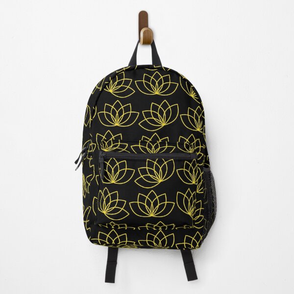 Item preview, Simple Lotus Pattern in Yellow designed and sold by RosieSunflower.