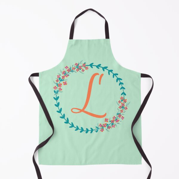 Item preview, Initial L. Letter L. Monogram L. Floral. L name. designed and sold by ABInspired.