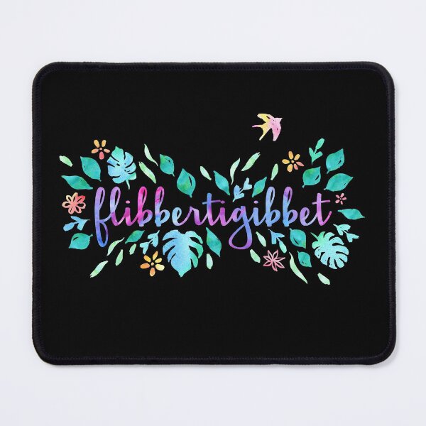 Item preview, It's just who I am: Flibbertigibbet (watercolor) designed and sold by Ofeefee.