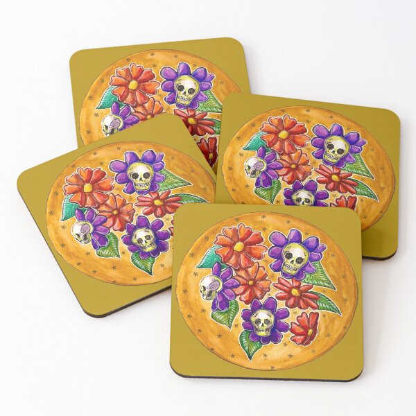 Item preview, Skull Flowers designed and sold by PonyPoison.