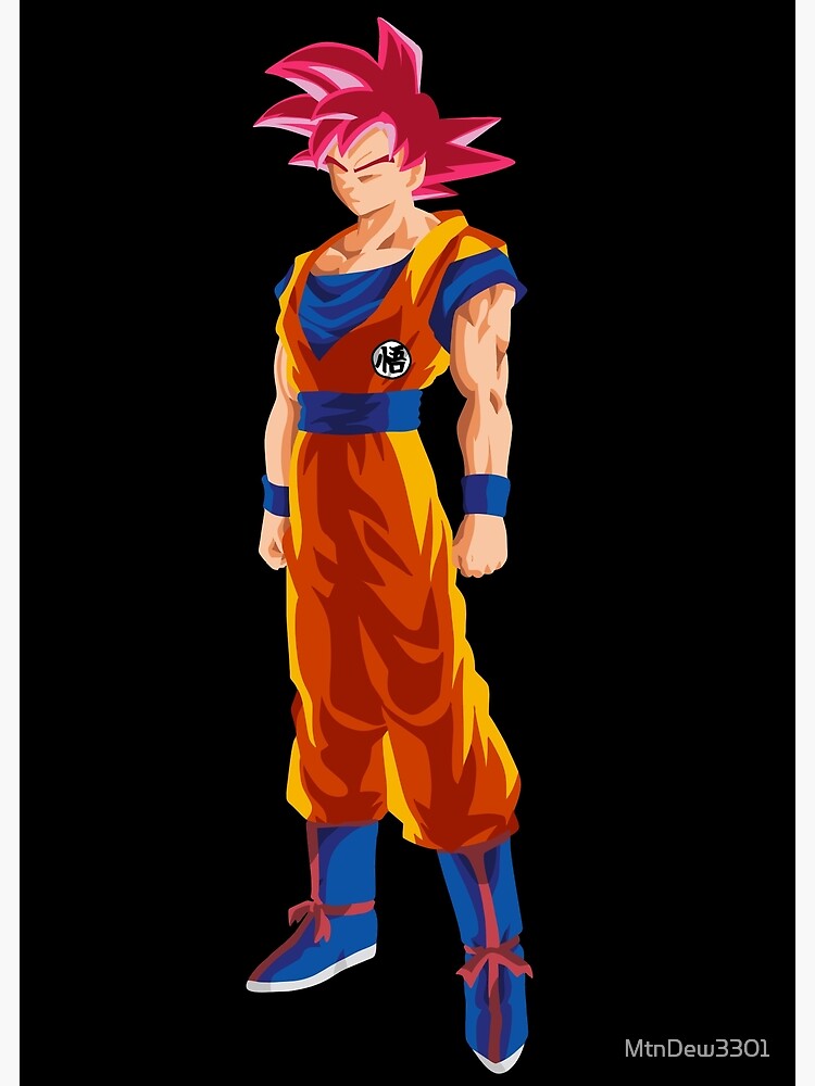 Necessary Evolution Super Saiyan God SS Goku