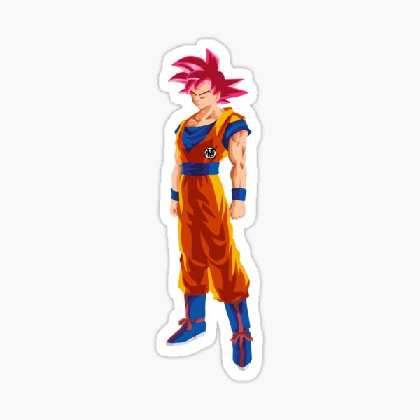 Goku Super Saiyan 3 Sticker for Sale by MtnDew3301