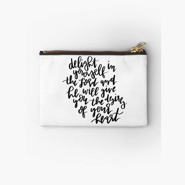 Item preview, delight yourself in the lord and he will give you the desires of your heart designed and sold by ⋒ andie  noel.
