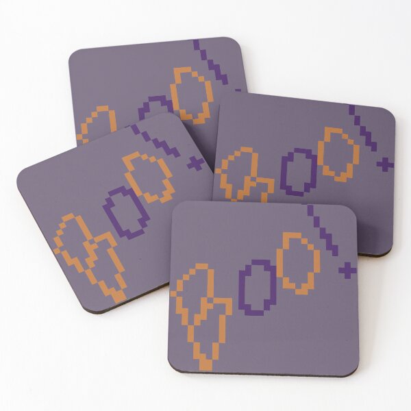 Item preview, Boo! Pixel Art - Purple Background designed and sold by LittleDollGames.