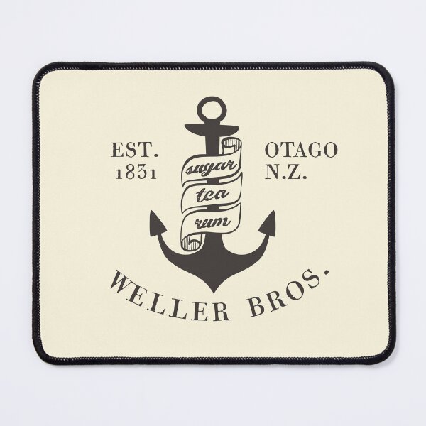 Item preview, Weller Bros: Wellerman sea shanty logo (dark text) designed and sold by Ofeefee.