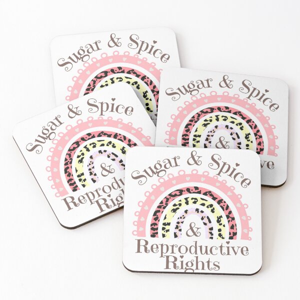 Item preview, Sugar and spice and reproductive rights, rainbow leopard print designed and sold by Auntieck.