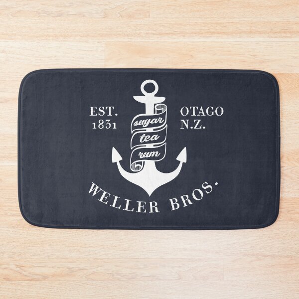 Item preview, Weller Bros: Wellerman sea shanty logo (white text) designed and sold by Ofeefee.