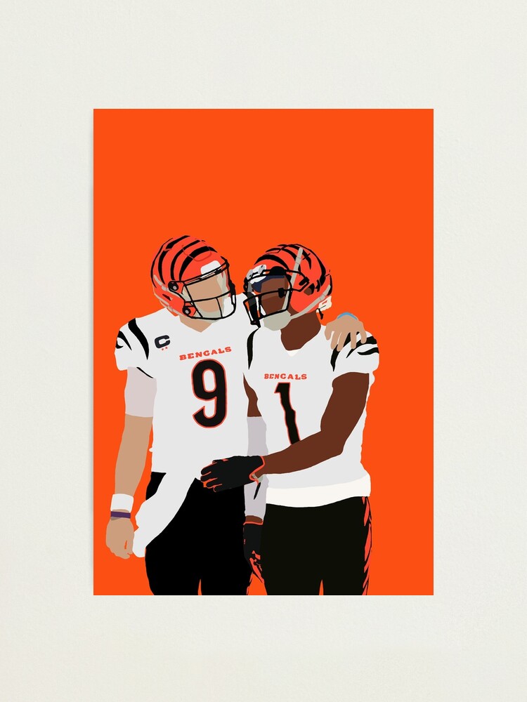 Joe Burrow and Ja'Marr Chase' Photographic Print for Sale by cmills005