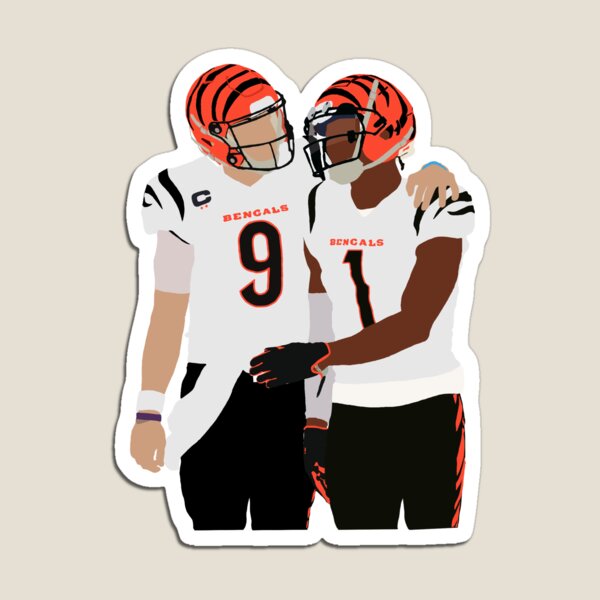 Mixon Burrow Hubbard Chase Higgins Retro Bengals Digital File 