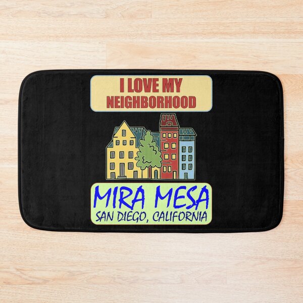 Item preview, I Love My Neighborhood Mira Mesa San Diego - Community Pride designed and sold by artfulnotebook.